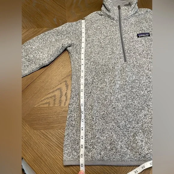 Patagonia Better Sweater 1/4-Zip Fleece Jacket - Gray - Picture 10 of 14